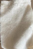 Tissu doudou/polaire couleur blanc/crème