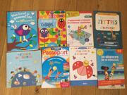 Gommettes / écriture/ cahier de vacances