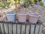 Pots en plastique
