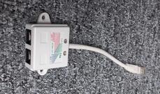 Splitter RJ45 (1 mâle / 2 femelles), peut également servir à abouter 2 câbles