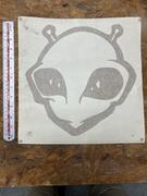 sticker géant doré