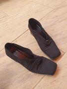 chaussure à talon noire femme