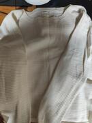 pull blanc crème sans taille
