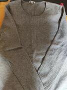pull gris , doux, Anne weyburn