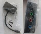 Adaptateur S-Video (8 pin) vers 3 RCA (R/V/B) + S-Video 4 pin