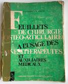 Feuillets de chirurgie ostéo articulaire