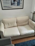 canapé blanc IKEA