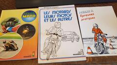 3 livrets pour passer le permis moto