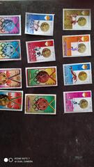 timbres Corée du Nord : JO bis