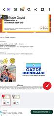 donne 2 entrées decastar talence