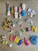 Lot déco bougies pour gâteaux