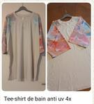 tee-shirt de bain anti UV 4x