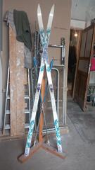 porte manteau décoratif "ski"