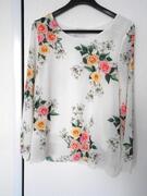 Très joli haut/chemisier/tunique en Voile à Fleurs T40