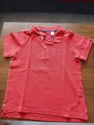 polo rouge 6ans