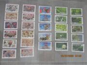 27 timbres oblitérés France