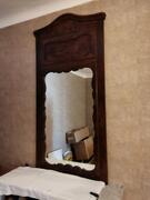 grand miroir en bois