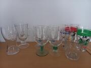 lot de verres dépareillés