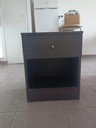 table de nuit noire