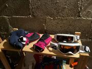 Lunettes, moufles et chaussettes de Ski enfant 8-10ans