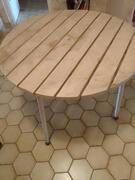 table ronde de jardin/terrasse