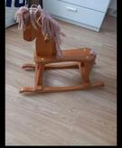 cheval bascule en bois