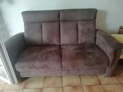 Canapé double et fauteuil