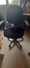 chaise de bureau noire