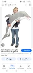 peluche dauphin geant