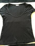 T-shirt noir taille 38