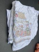 draps, lit, bébé jouet