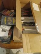 cassettes vidéo vhhs