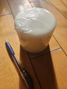 Grosse bougie blanche