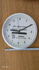 Horloge diamètre 22cm