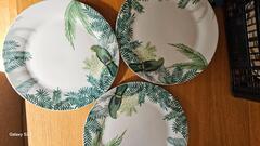 Lot de 3 assiettes