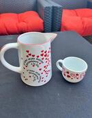 pichet et sa tasse