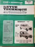 Revue technique automobile Renault 4