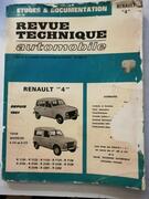 Revue technique automobile Renault 4 de 1977