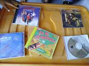 différents cd et dvd