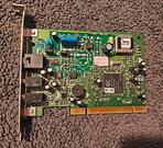 Carte Modem 56K RJ11 Conexant RS56 R6793-17 Celduc D31A3100 Supreme NRTL 56K Internal PCI Modem
