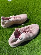 Chaussures sneakers toile rose