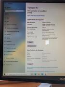 Ordinateur plus écran plus clavier