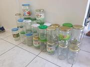 Lot 32 bocaux type compote