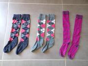 2 paires de chaussettes d'équitation 35-38