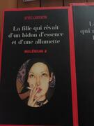 2 livres de Stieg Larsson/ Millénium 1 et 2