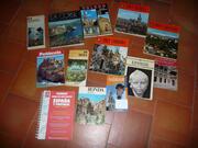 Lot de brochures et guides de voyage