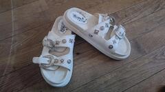 sandales blanches 39