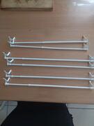 3 paires de tringles à rideaux