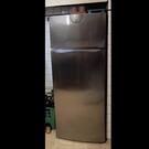 Frigo congélateur en métal brossé