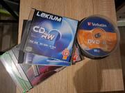 Lot de cd et dvd vierges